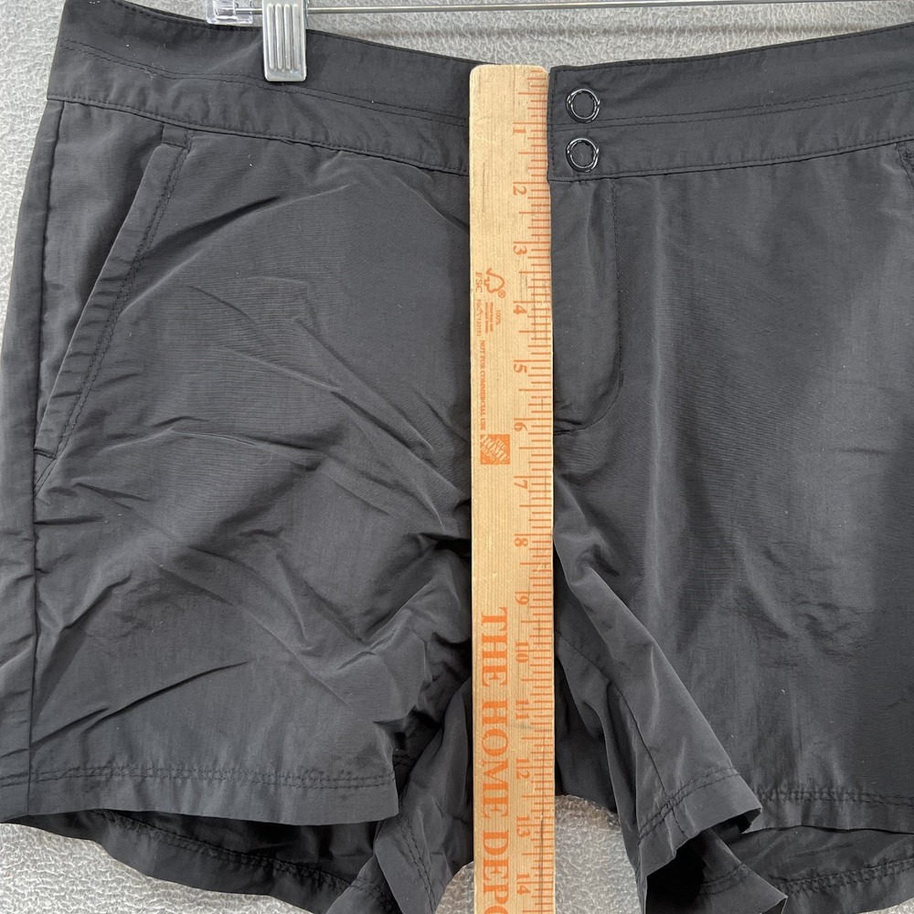 Eddie Bauer Womens Size 10 Black Casual Pocketed Chino Shorts - Picture 3 of 7